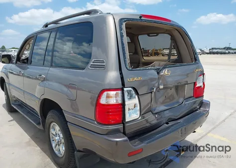 1999 Lexus Lx 470 z USA, uszkodzony, nr VIN JT6HT00WXX0049898